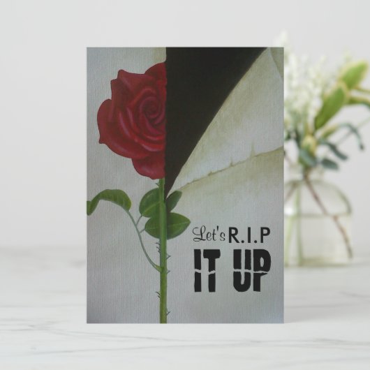 Invitation Divorce (Debout devant)