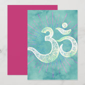 Invitation Diwali (Devant / Derrière)