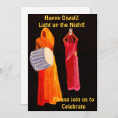 INVITATION DIWALI (Devant / Derrière)