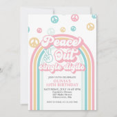 Invitation Dix ans de paix pour les simples Retro anniversair (Devant)