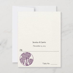 Invitation DIY You Score and Fold Tent Wedding Place Cards