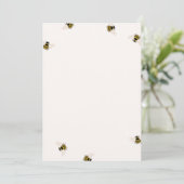 Invitation do-it-yourself Abeilles de miel vierges (Debout devant)