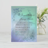 Invitation DO-IT-YOURSELF Thème Peacock (Debout devant)