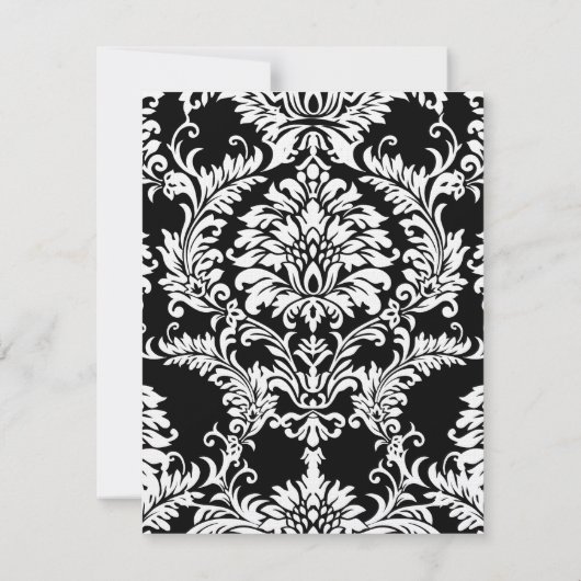 Invitation do-it-yourself vous cochez et pliez les Mariages d (Dos)