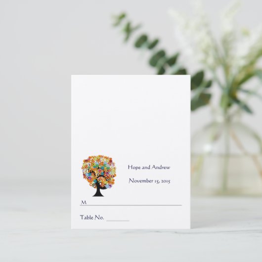 Invitation do-it-yourself vous cochez et pliez les Mariages d (Debout devant)