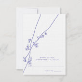 Invitation do-it-yourself vous cochez et pliez les Mariages d (Devant)