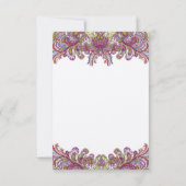 Invitation do-it-yourself vous cochez et pliez les Mariages d (Dos)