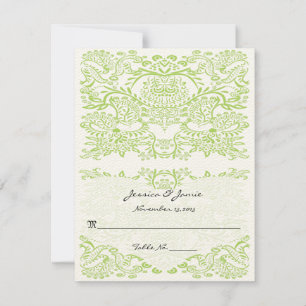 Invitation do-it-yourself vous cochez et pliez les Mariages d