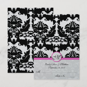 Invitation do-it-yourself vous cochez et pliez les Mariages d