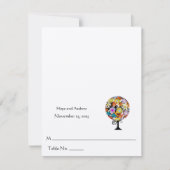 Invitation do-it-yourself vous cochez et pliez les Mariages d (Devant)