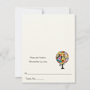 Invitation do-it-yourself vous cochez et pliez les Mariages d