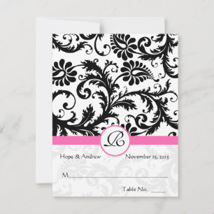 Invitation do-it-yourself vous cochez et pliez les Mariages d