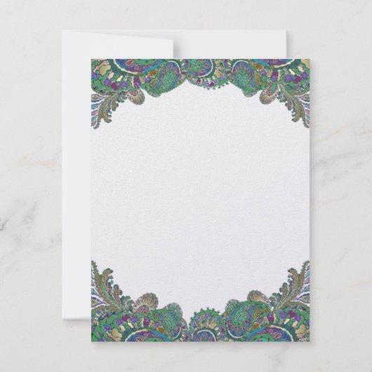 Invitation do-it-yourself vous cochez et pliez les Mariages d (Dos)