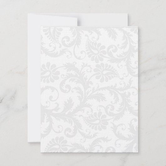 Invitation do-it-yourself vous cochez et pliez les Mariages d (Devant)