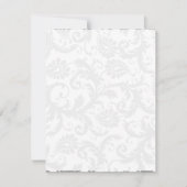 Invitation do-it-yourself vous cochez et pliez les Mariages d (Devant)