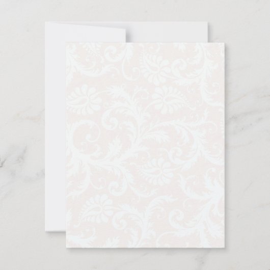 Invitation do-it-yourself vous cochez et pliez les Mariages d (Devant)