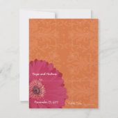 Invitation do-it-yourself vous cochez et pliez les Mariages d (Devant)