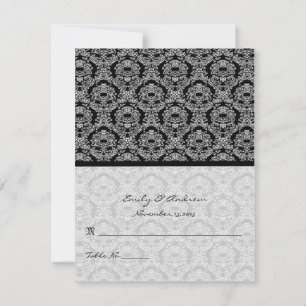 Invitation do-it-yourself vous cochez et pliez les Mariages d