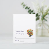 Invitation do-it-yourself vous cochez et pliez les Mariages d (Debout devant)