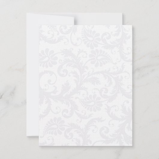 Invitation do-it-yourself vous cochez et pliez les Mariages d (Devant)