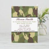 Invitation d'obtention du diplôme de Camo (Debout devant)