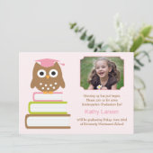 Invitation d'obtention du diplôme de jardin (Debout devant)