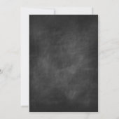 Invitation d'obtention du diplôme de professeur - (Dos)