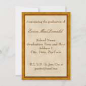 Invitation d'obtention du diplôme de soins (Dos)