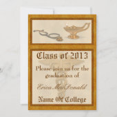 Invitation d'obtention du diplôme de soins (Devant)