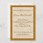 Invitation d'obtention du diplôme de soins (Dos)