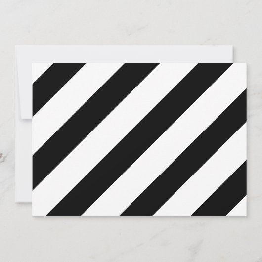 Invitation d'obtention du diplôme de style (Dos)