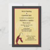 Invitation d'obtention du diplôme d'ébullition de (Dos)