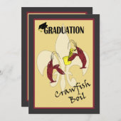 Invitation d'obtention du diplôme d'ébullition de (Devant / Derrière)