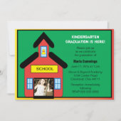 Invitation d'obtention du diplôme d'école (Devant)