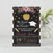 Invitation d'obtention du diplôme d'école de (Debout devant)