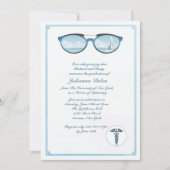 Invitation d'obtention du diplôme d'optométriste (Devant)