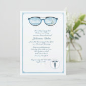 Invitation d'obtention du diplôme d'optométriste (Debout devant)