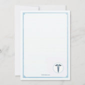 Invitation d'obtention du diplôme d'optométriste (Dos)