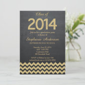 Invitation d'obtention du diplôme/invitation (Debout devant)