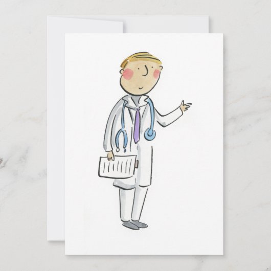 Invitation Docteur (Devant)