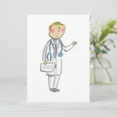 Invitation Docteur (Debout devant)