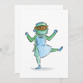 Invitation Docteur en danse (Devant / Derrière)