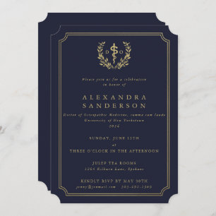 Invitation Docteur en médecine ostéopathique de la Marine et