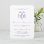 Invitation Docteur en pharmacie PharmD Pharmacy Graduation (Debout devant)