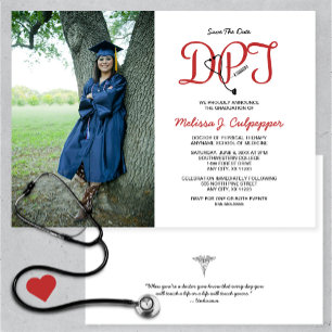 Invitation Docteur en thérapie physique