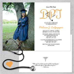 Invitation Docteur en thérapie physique