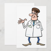 Invitation Docteur Médicale (Devant / Derrière)