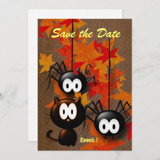 Invitation d'octobre (Devant / Derrière)