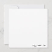 Invitation Doctor Note Card w Little Miss Sweet Pea (Dos)