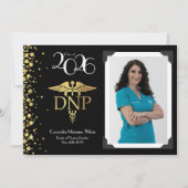 Invitation Doctor of Nursing Practice Graduation Announcement (Devant)